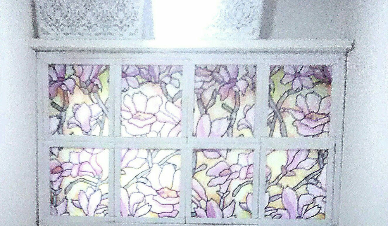 格子窓の画像