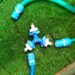 夏の水やりが大変！広い庭の散水ホースを１００均ＤＩＹ→楽になった